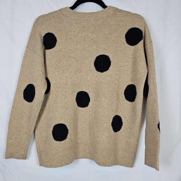 Madewell Dot Graystone Pullover Sweater - Picture 4 of 6